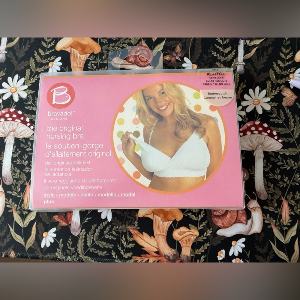 Bravado The Original Nursing Bra In Butterscotch/Nude SZ XL Style PLUS NWT